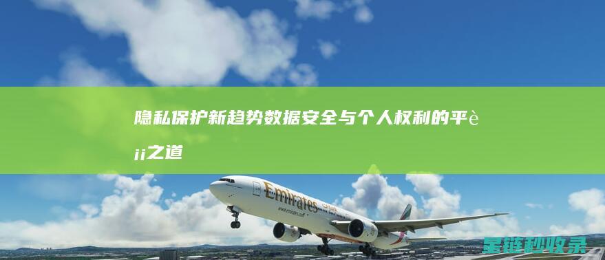 隐私保护新趋势：数据安全与个人权利的平衡之道 (隐私保护新趋势分析)